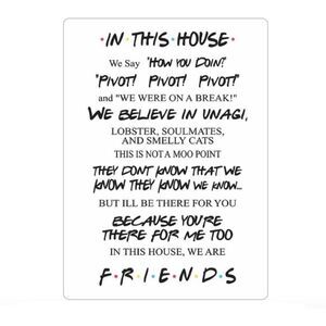 F.R.I.E.N.D.S.  TV Show Friends Magnet